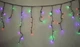 Гірлянда Бахрома 240 Led (чорний кабель) Кольорова (5м) - зображення 3