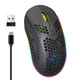 Мышь беспроводная игровая HYSJ Т90 с аккумулятором и подсветкой 2,4G+Bluetooth - изображение 8