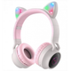 Беспроводные Bluetooth наушники с ушками CAT Hoco W27 Серые - изображение 3