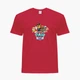 Детская футболка Щенячий патруль (PAW Patrol) (25186-1607) 104-110 см Хлопок Красный - изображение 4