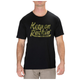 Футболка 5.11 KEEP ON RUCKIN TEE 41242ACE Large, Чорний - зображення 1