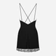 Komplet erotyczny (halka + stringi) Obsessive Bella Rou XL/2XL Black (5901688252345) - obraz 6