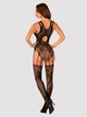 Kombinezon erotyczny Obsessive F239 S/M/L Czarny (5901688252079) - obraz 4