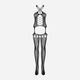 Kombinezon erotyczny Obsessive G313 S/M/L Czarny (5901688209714) - obraz 5