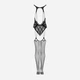 Kombinezon erotyczny Obsessive G324 S/M/L Czarny (5901688236642) - obraz 6