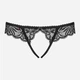 Majtki erotyczne brazylijskie Obsessive Contica L/XL Black (5901688226544) - obraz 5