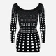Sukienka erotyczna Obsessive Rocker S/M/L Black (5900308558966) - obraz 4