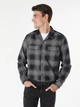Рубашка хлопковая мужская Colin's CL1049917BLK M Black (8683197414236) - изображение 1
