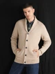 Кардиган мужской Colin's CL1059692MBM S Minky Brown Melange (8683197339355) - изображение 4
