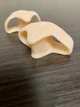 Силіконова міжпальцева перегородка великого та вказівного пальця Hallux Valgus Beige - изображение 4