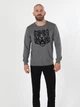 Свитшот мужской Colin's CL1060121ANM M Anthracite Melange (8683197324283) - изображение 1