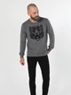 Свитшот мужской Colin's CL1060121ANM M Anthracite Melange (8683197324283) - изображение 3