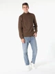 Свитер теплый зимний мужской Colin's CL1061134BRW L Коричневый (8683197438584) - изображение 2
