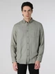 Рубашка хлопковая мужская Colin's CL1062133KHA L Khaki (8683197509222) - изображение 1