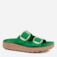 Klapki damskie skórzane Fantasy Sandals Despoina S310 39 Zielone (5207200163237) - obraz 1