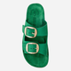 Klapki damskie skórzane Fantasy Sandals Despoina S310 39 Zielone (5207200163237) - obraz 3