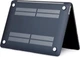 Пластиковая накладка (верх и низ) HardShell Crystal Case для Apple MacBook Air 13.6" M2 A2681 2022 (Black) Б/У [82553] - изображение 3