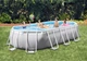 Бассейн каркасный Intex 610 x 305 x 122 см (5 678 л/ч, лестница, тент, подстилка) насос-фильтр 26798 NP - изображение 9