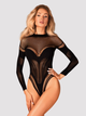 Body erotyczne Obsessive B135 XL/2XL Czarny (5901688238073) - obraz 1