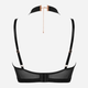 Biustonosz erotyczny Obsessive Brasica M/L Black (5901688250433) - obraz 6