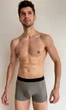 Чоловічі труси боксери KIFA ТМЄ-93 сірий XL - зображення 1