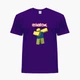 Детская футболка Роблокс (Roblox) (25186-1707) 122-128 см Хлопок Фиолетовый - изображение 4