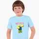 Детская футболка Роблокс (Roblox) (25186-1707) 122-128 см Хлопок Голубой - изображение 1