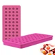 Силиконовая форма для льда CUMENSS B-1012 Pink 40 ячеек гнущаяся для быстрого замораживания (OPT-1991) - изображение 2