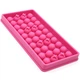 Силиконовая форма для льда CUMENSS B-1012 Pink 40 ячеек гнущаяся для быстрого замораживания (OPT-1991) - изображение 3