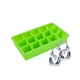 Форма для льда CUMENSS AI-807 Cube 15 Green силиконовая кубики - изображение 2
