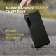 Кожаная накладка Stenk Cover для Sony Xperia 1 IV Чёрная (73706) - изображение 3