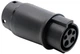 Адаптер перехідник Type 1 - Type 2 Psheko Mennekes IEC 62196-2 – J1772 Чорний (PH050568) - зображення 2