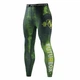Костюм спортивный компресионный мужской Crocodile King черно-зеленый XL - изображение 6