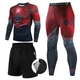 Костюм спортивный компресионный мужской Red Snake красно-серый M - изображение 1