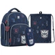 Школьный набор рюкзак + пенал + сумка Kite Transformers TF22-706S 918 г 36x29x16.5 см синий - изображение 1