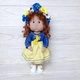 Интерьерная текстильная кукла ручной работы Асоль Hand Made - изображение 1