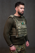 Плитоноска зі швидким скиданням MAX-SV чохол для бронепластин PLATE CARRIER рус піксель - 4103-5 - зображення 1