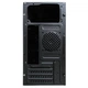 Корпус Crown CMC-411, 500W, MiniTower, MicroATX/Mini-ITX, 1хUSB 2.0, 1xUSB 3.0, 175х350х350мм, 0.5 м - изображение 3