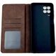 Чохол-книжка Amsterdam на Samsung Galaxy M53 коричневий - зображення 3