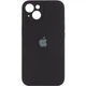 Чехол Fiji Silicone Case Full Camera для Apple iPhone 15 Plus бампер накладка с защитой камеры Black - изображение 1