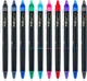 Набор стирающихся цветных гелевых ручек 10 шт PILOT FriXion Synergy Clicker Fine Point 0.5 мм (17481) - изображение 1
