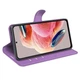 Классический чехол-книжка Deexe Book Type для Xiaomi Redmi Note 12 - Purple - изображение 3