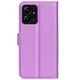 Классический чехол-книжка Deexe Book Type для Xiaomi Redmi Note 12 - Purple - изображение 5