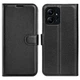 Классический чехол-книжка Deexe Book Type для Xiaomi Redmi Note 12 - Black - изображение 1