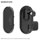 Бездротовий зарядний пристрій Borofone BQ10 Wise source 3-in-1 vertical wireless fast charger Black - зображення 4