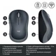 Мышка Logitech M185 swift grey (910-002238) (152907) - изображение 4