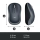 Мышка Logitech M185 swift grey (910-002238) (152907) - изображение 9