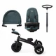 Дитячий 3-колісний велосипед 5 в 1 Kinderkraft EasyTwist Midnight Green 5902533914500 - зображення 11