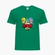 Дитяча футболка Бравл Старс 3 Персонажа (Brawl Stars 3 Characters) (25186-1027) 134-140 см Бавовна Зелений - зображення 4