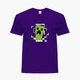 Дитяча футболка для хлопчиків Майнкрафт (Minecraft) (25186-1709-23) 146-152 см Бавовна Фіолетова - зображення 4